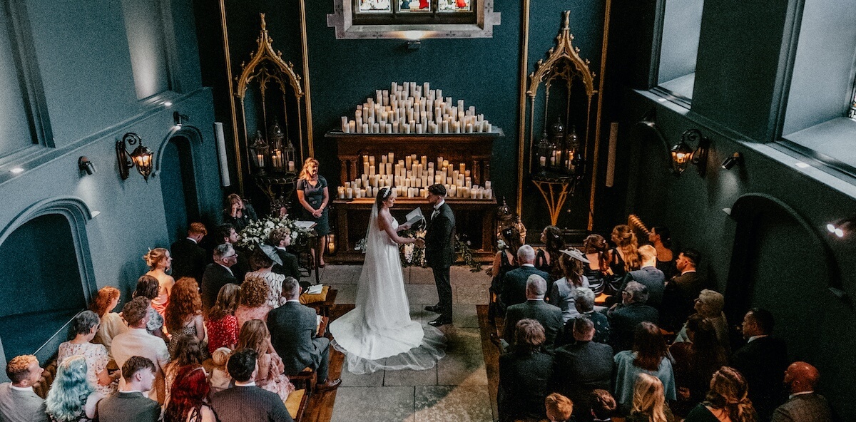 Wedding venue celebration